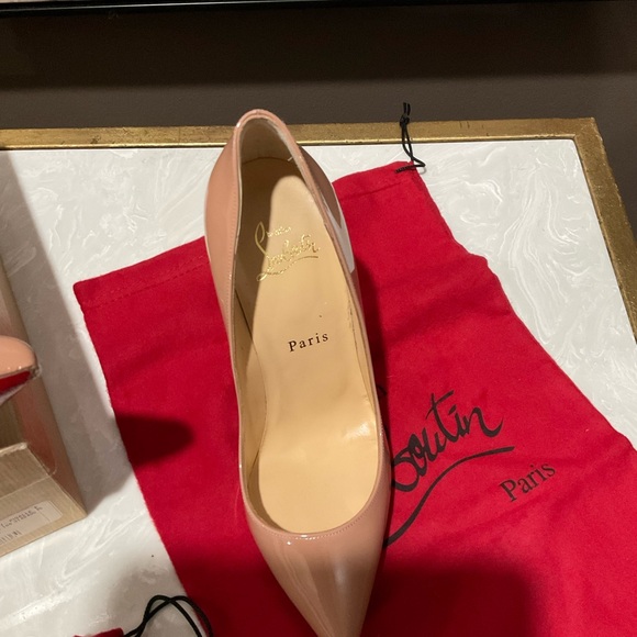Christian Louboutin Beige Heels - Picture 5 of 9